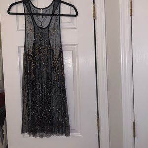 FREE PEOPLE sheer party dress size medium NEVER WORN